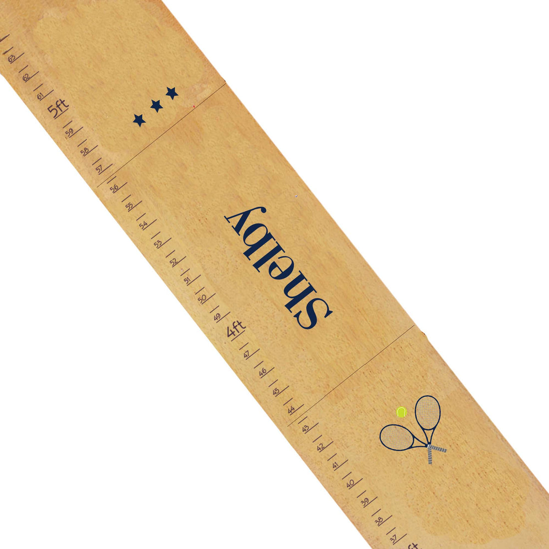 Natural Tennis Growth Chart - MyBambino.com