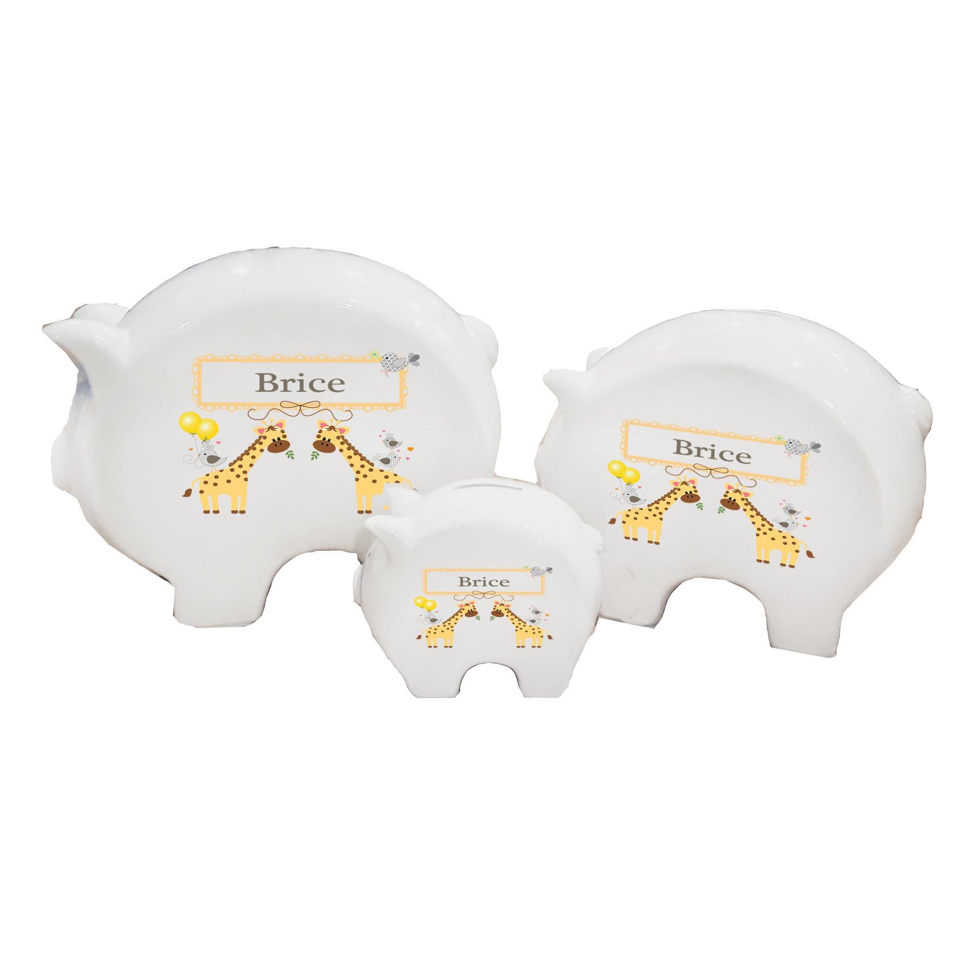 Personalized Blush Baptism Book Caddy And Rack - MyBambino.com
