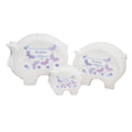 Personalized Piggy Bank - Lavender Butterflies - MyBambino.com