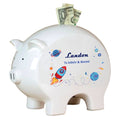 Personalized Piggy Bank - Rocket - MyBambino.com