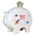 Personalized Piggy Bank - Rocket - MyBambino.com