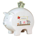 Personalized Piggy Bank - Barnyard - MyBambino.com