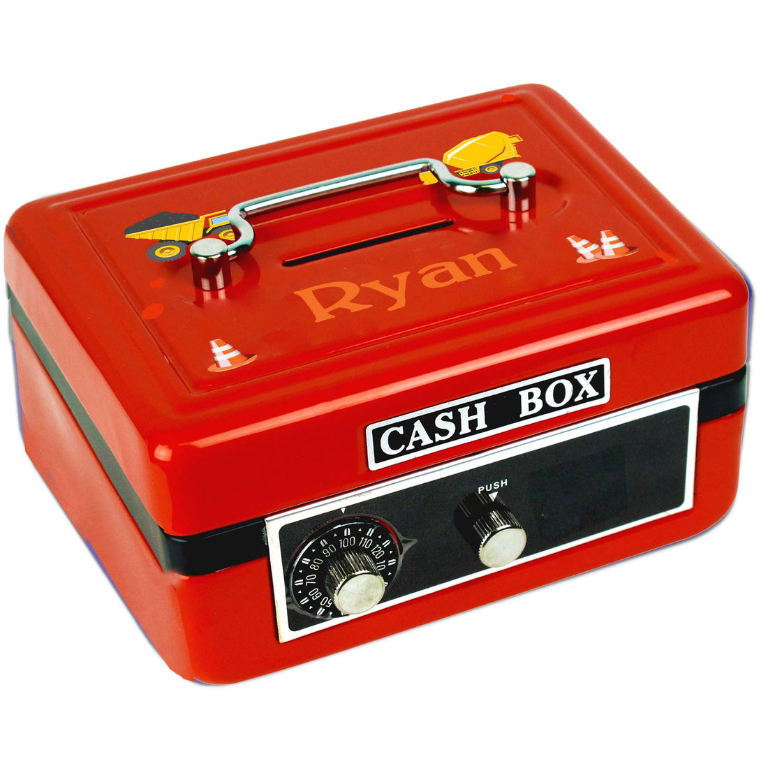 Construction Red Cash Box - MyBambino.com