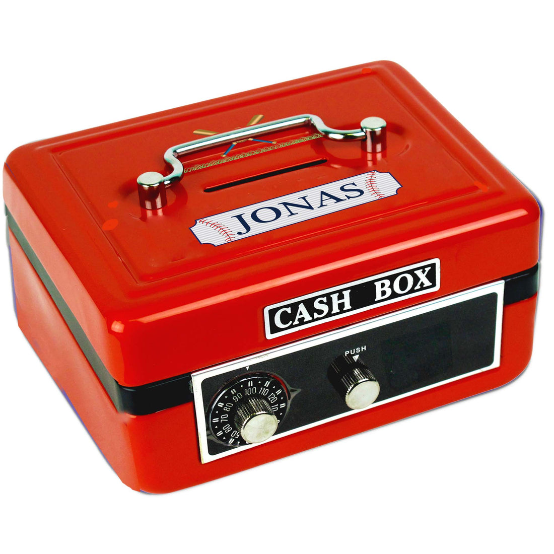 Baseball Red Cash Box - MyBambino.com