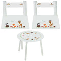 Children's Woodland Table Chair Set - pastel - MyBambino.com