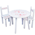 White Table Chair Set - Brunette Ballerina - MyBambino.com