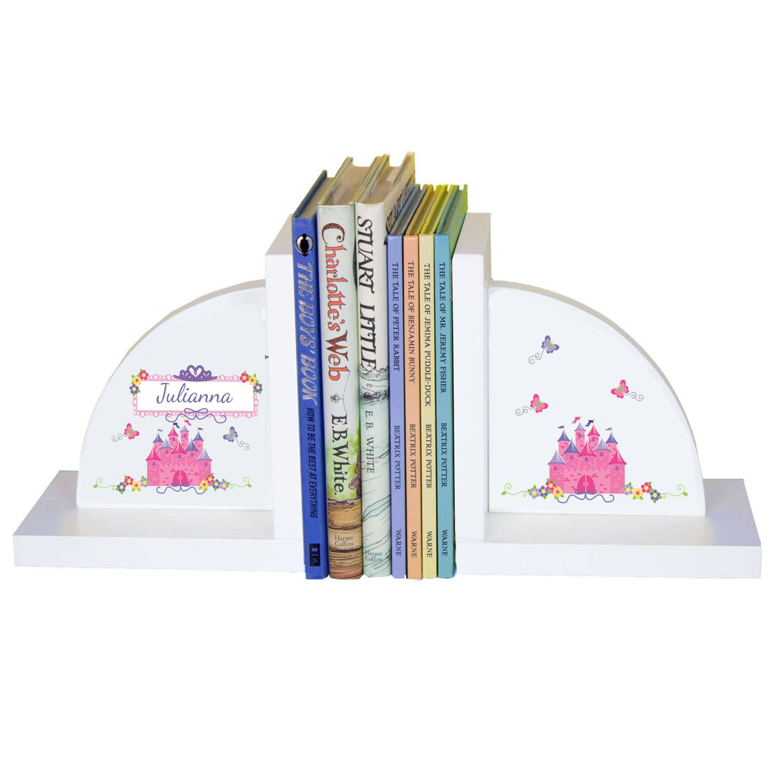 White Bookends - Princess Castle - MyBambino.com