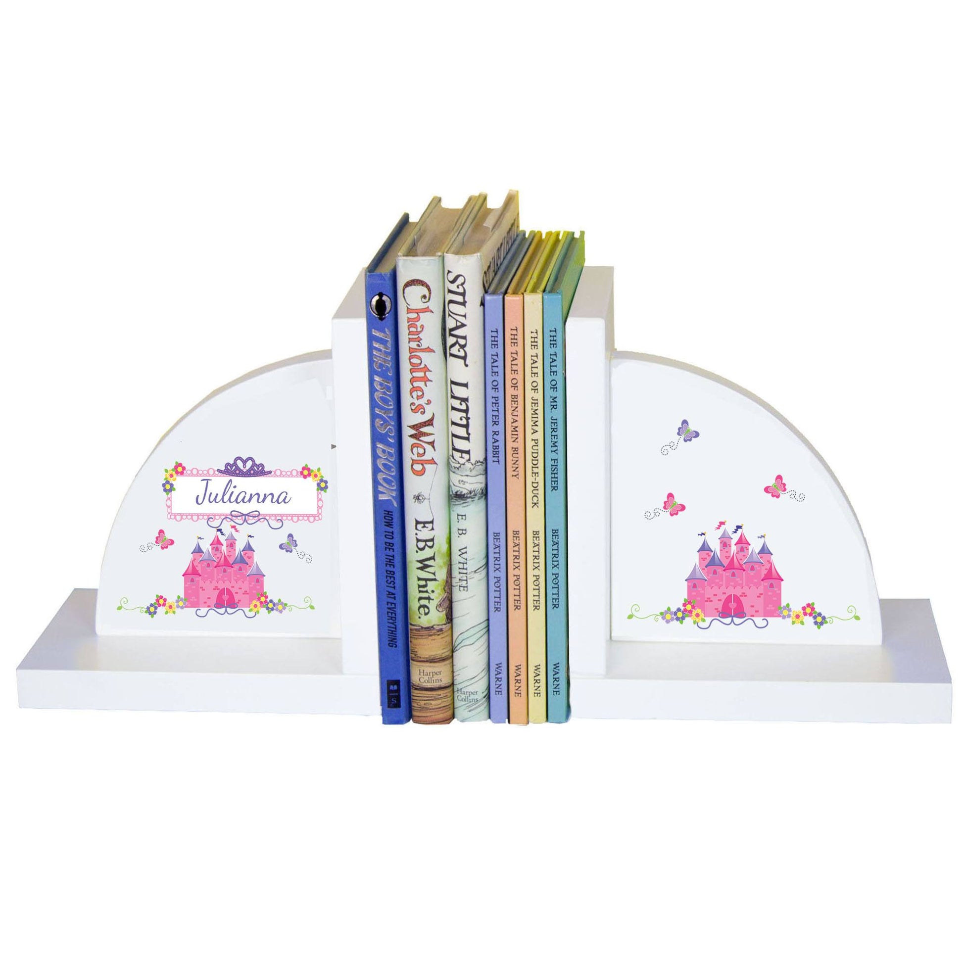 White Bookends - Princess Castle - MyBambino.com