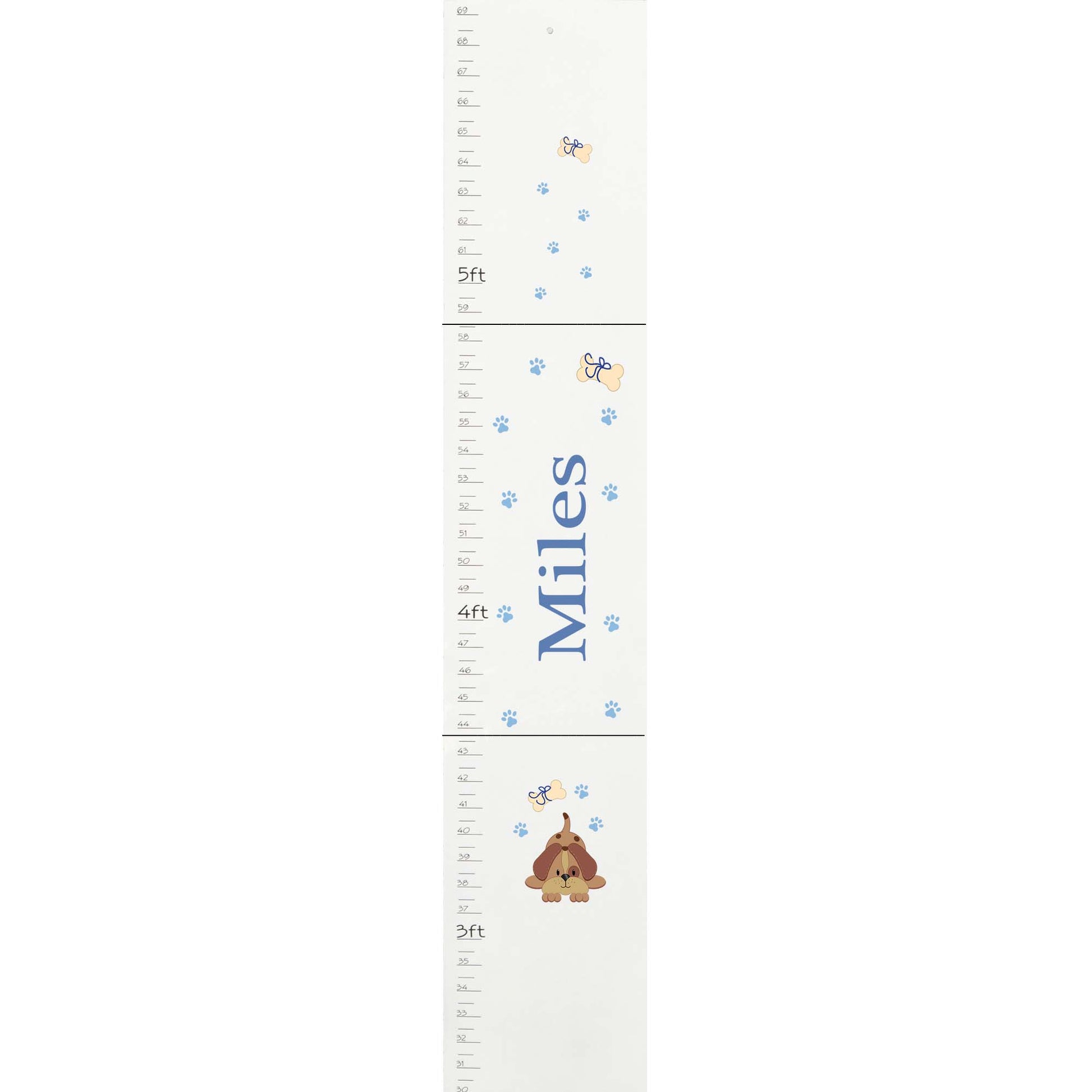 Green Tractor White Growth Chart - MyBambino.com