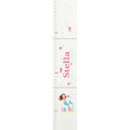 Brunette Mermaid White Growth Chart - MyBambino.com