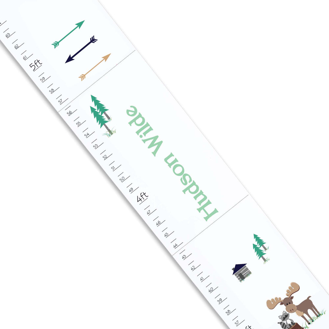 White North Woodland Growth Chart - MyBambino.com
