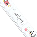 White Pastel Barnyard Growth Chart - MyBambino.com