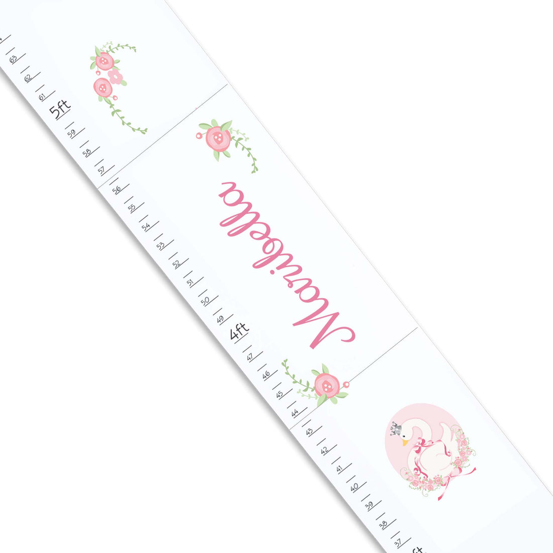 White Princess Swan Princess Growth Chart - MyBambino.com