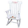 Barnyard White Spindle Rocking Chair - MyBambino.com