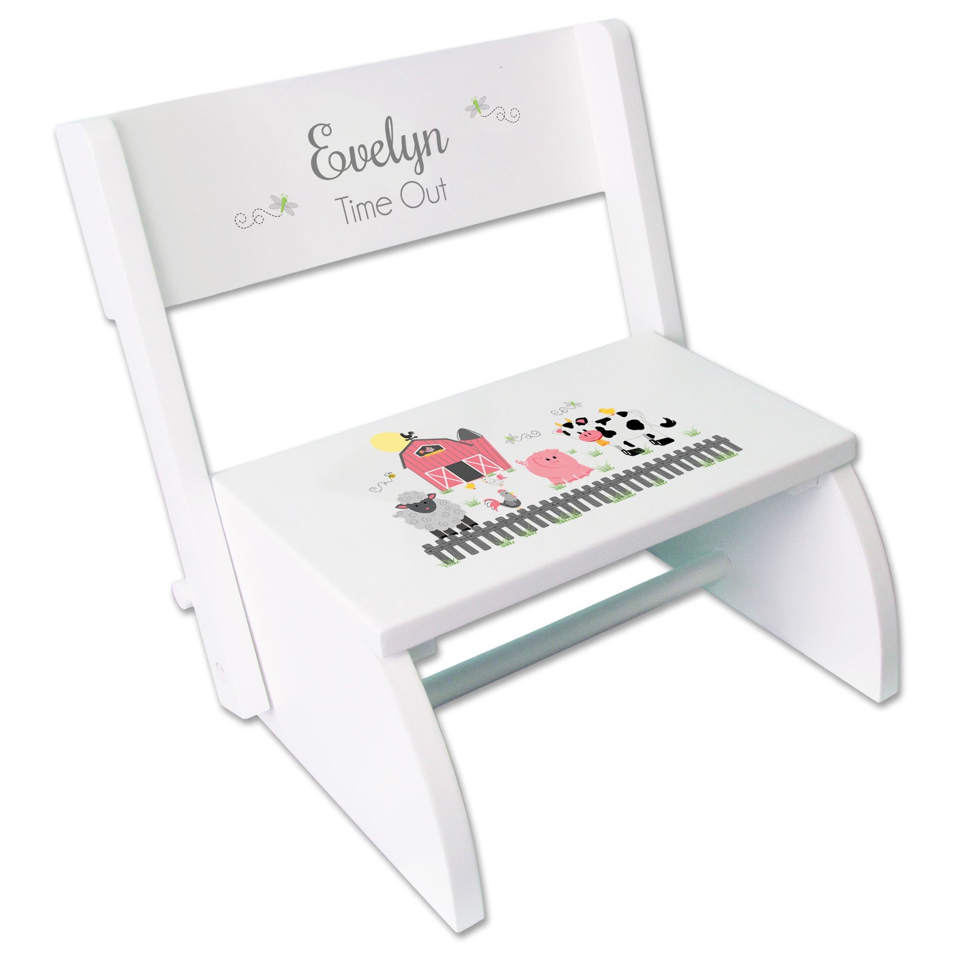 Personalized Sea animal Childrens Stool