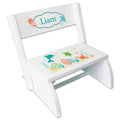 Personalized Sea animal Childrens Stool