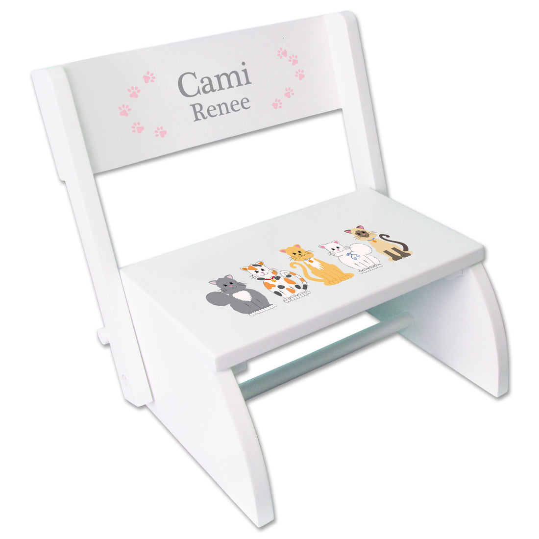 Child's Flip Stool - Custom Pet Breed Design - MyBambino.com