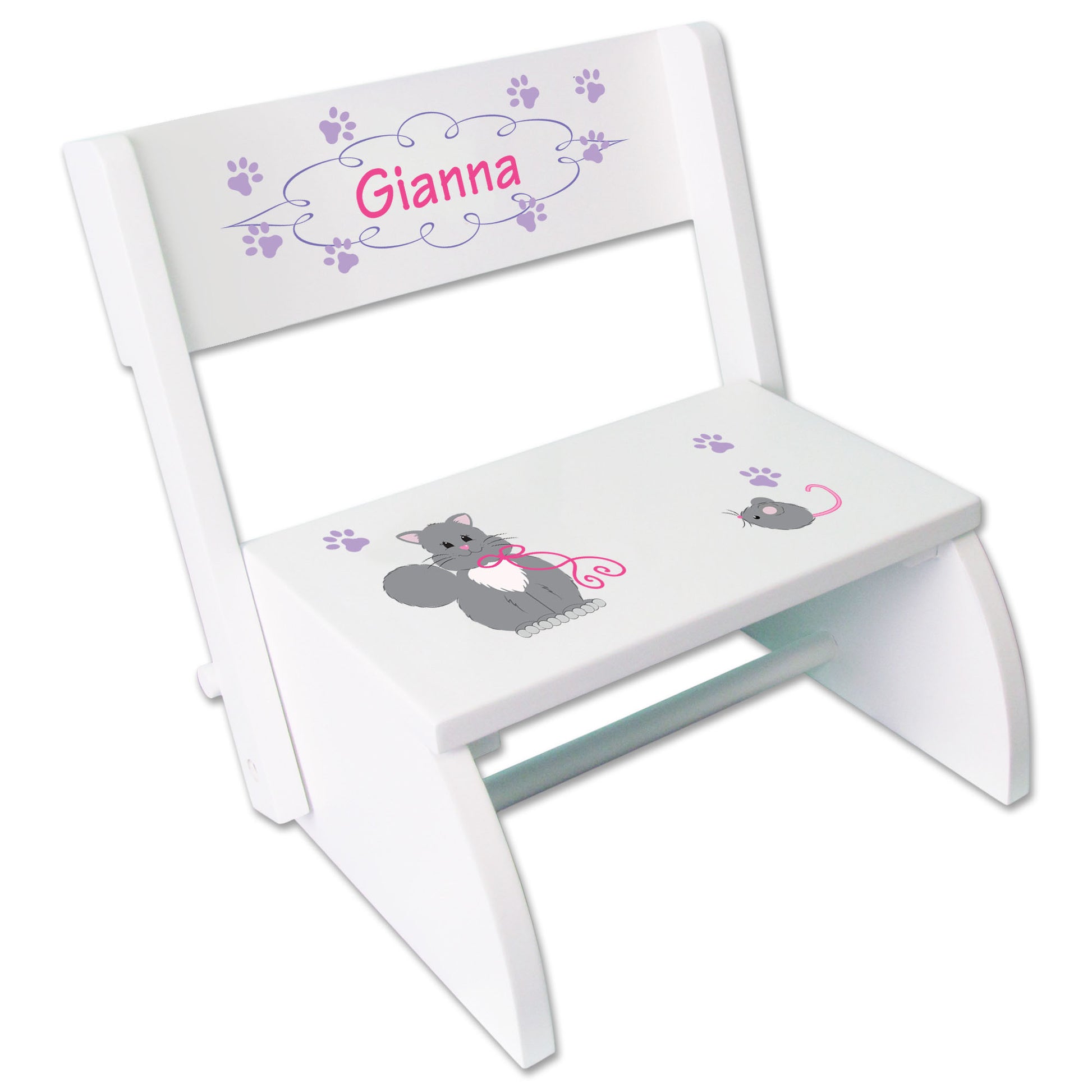 Child's Flip Stool - Custom Pet Breed Design - MyBambino.com