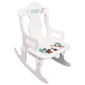 Gray Woodland Puzzle Rocker - MyBambino.com