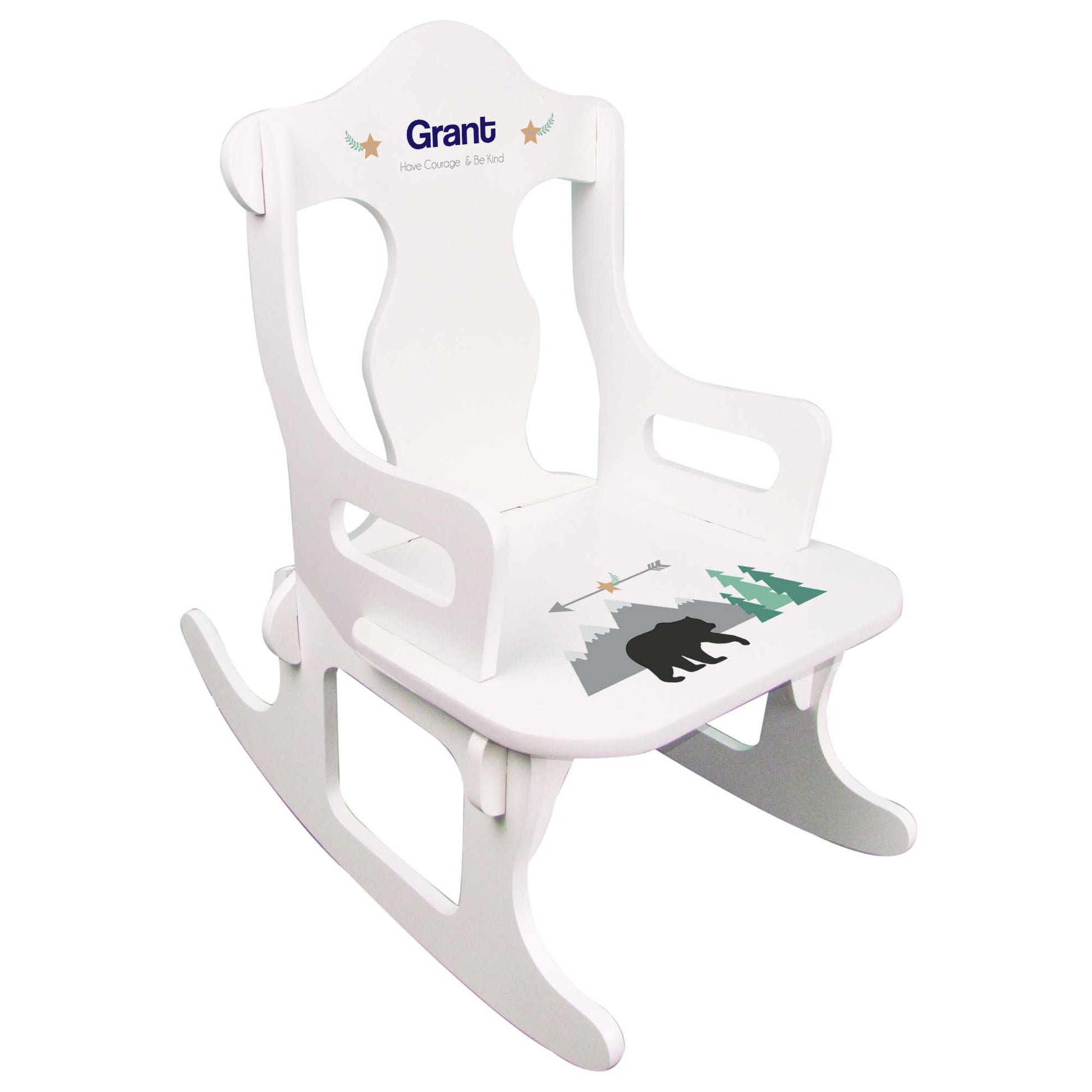 Mountain Bear Puzzle Rocker - MyBambino.com
