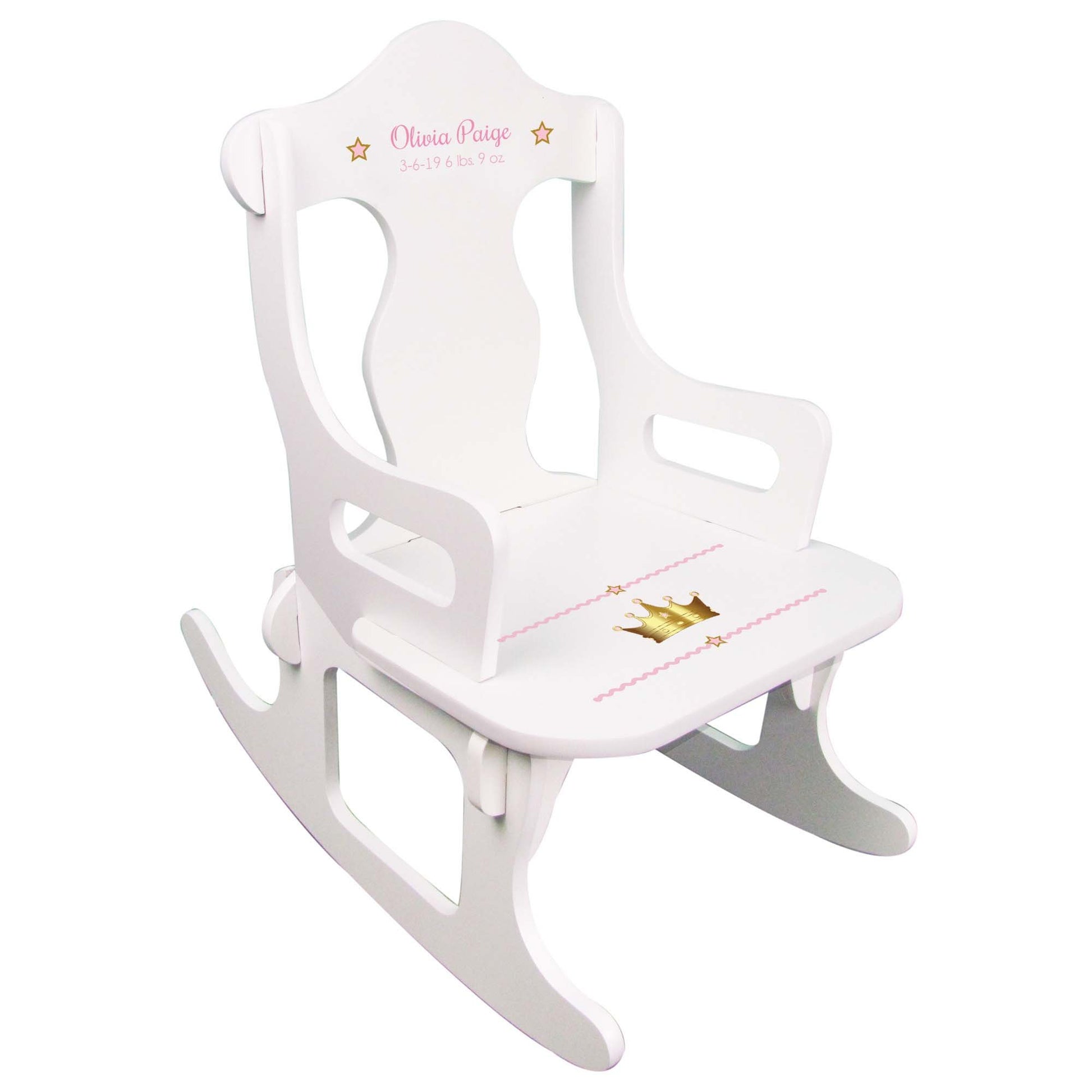 Girl's Tribal Arrow Puzzle Rocker - MyBambino.com