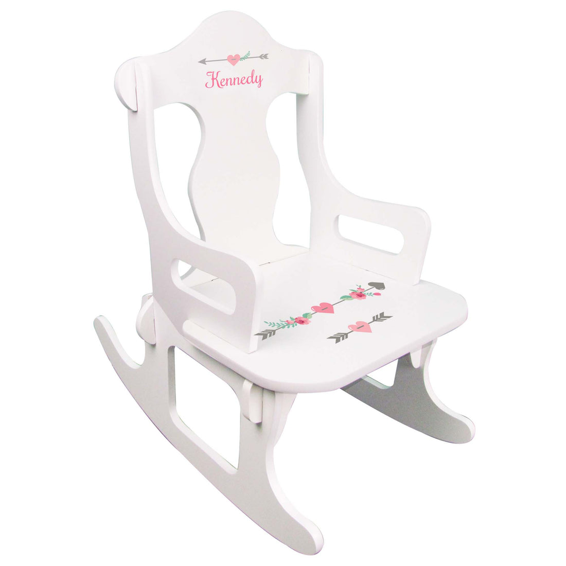 Girl's Tribal Arrow Puzzle Rocker - MyBambino.com