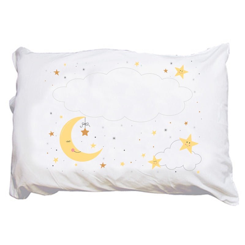 Personalized Celestial Moon Pillowcase - MyBambino.com