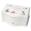 Girl's Princess Jewelry Box - Gray Woodland - MyBambino.com