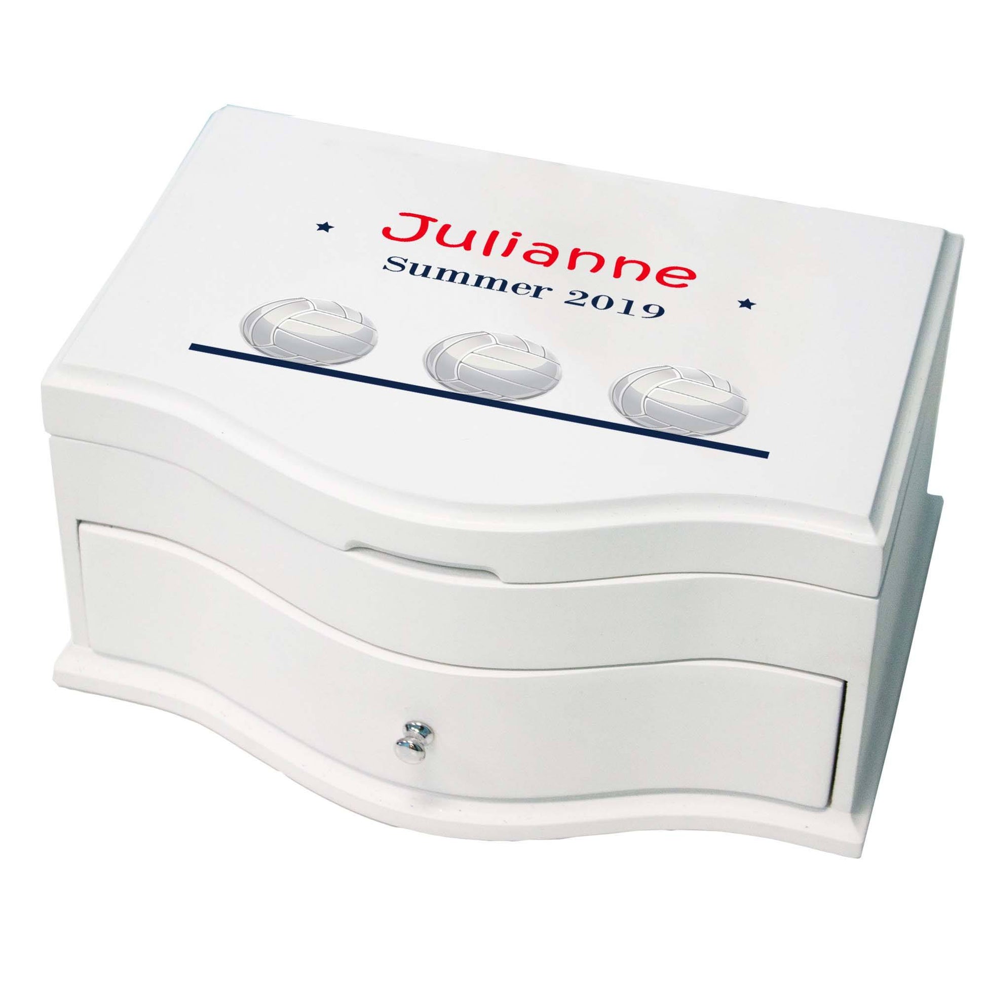 Girl's Princess Jewelry Box - Volleyball - MyBambino.com