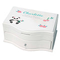 Girl's Princess Jewelry Box - Panda Bear - MyBambino.com