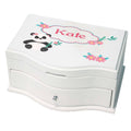 Girl's Princess Jewelry Box - Panda Bear - MyBambino.com
