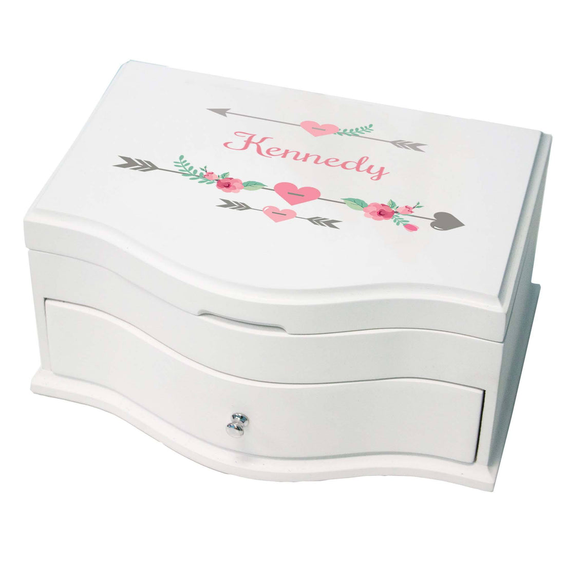 Girl's Princess Jewelry Box - Tribal Arrow Girl - MyBambino.com