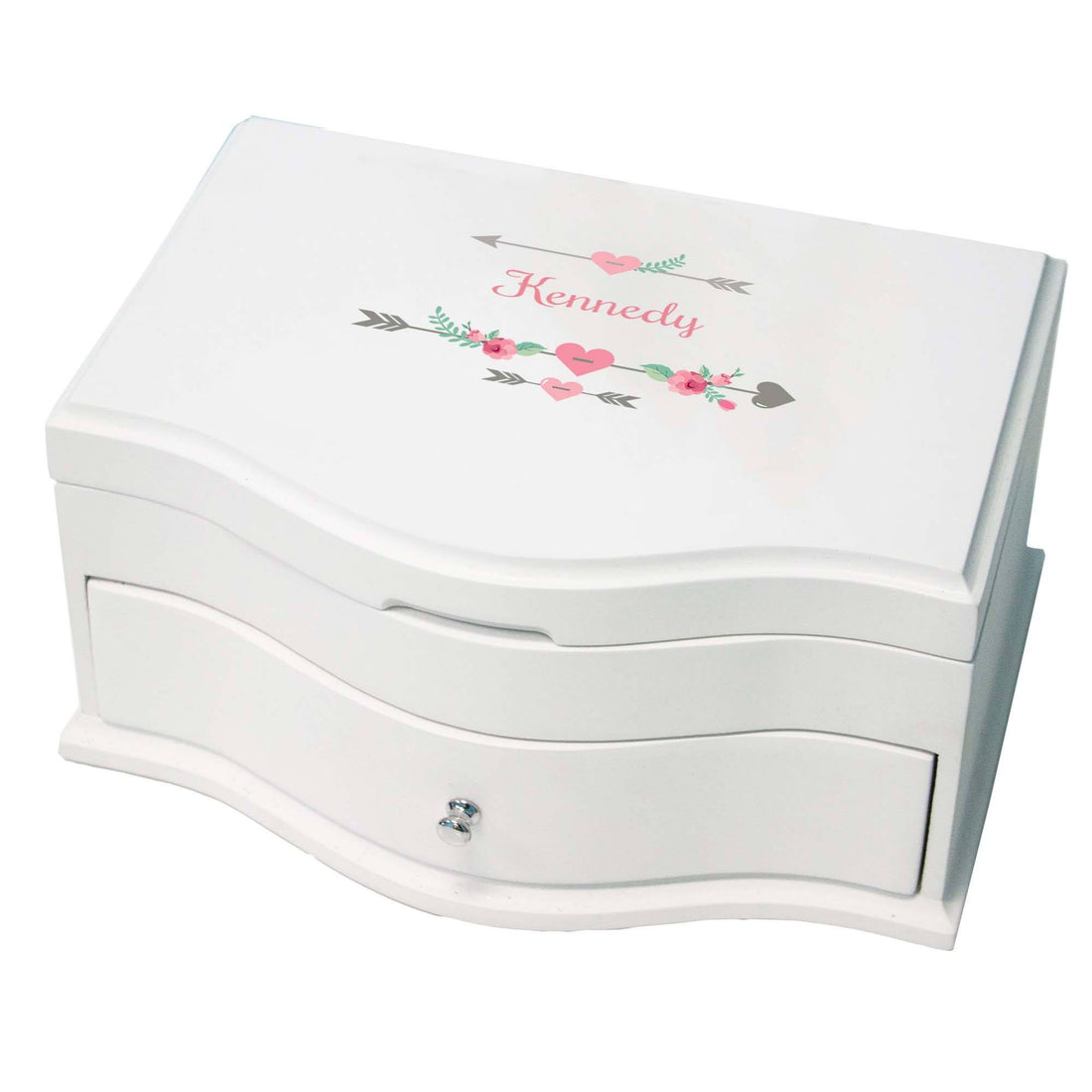 Personalized Girl's Princess Jewelry Box 2.0 - MyBambino.com
