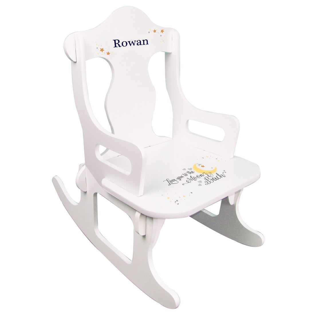 Personalized Love You to the Moon and Back Puzzle Rocker - MyBambino.com