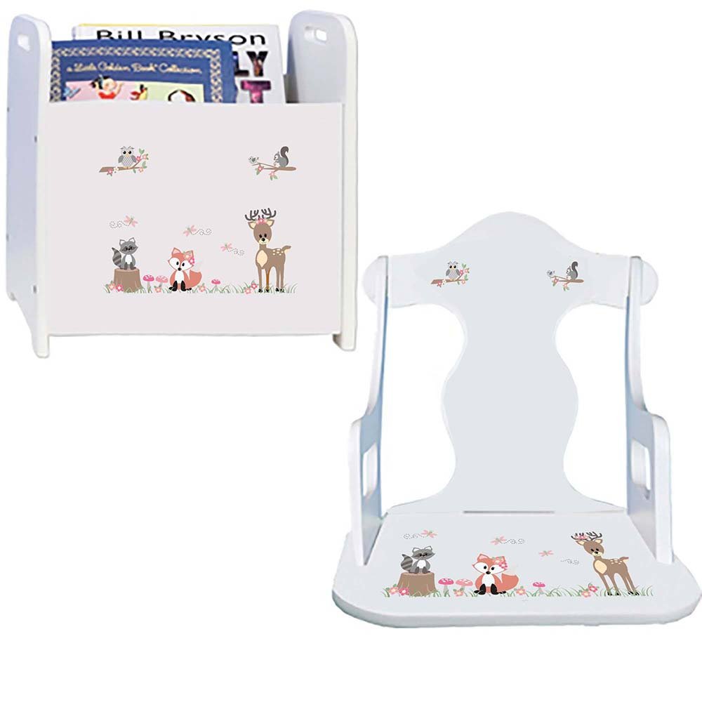 Gray Woodland Rock N Read - MyBambino.com