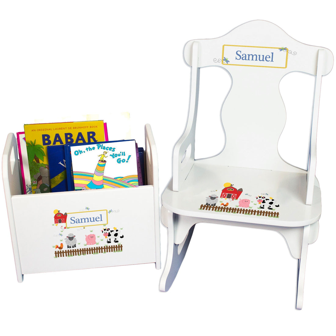 Barnyard Rock N Read Gift Set - MyBambino.com