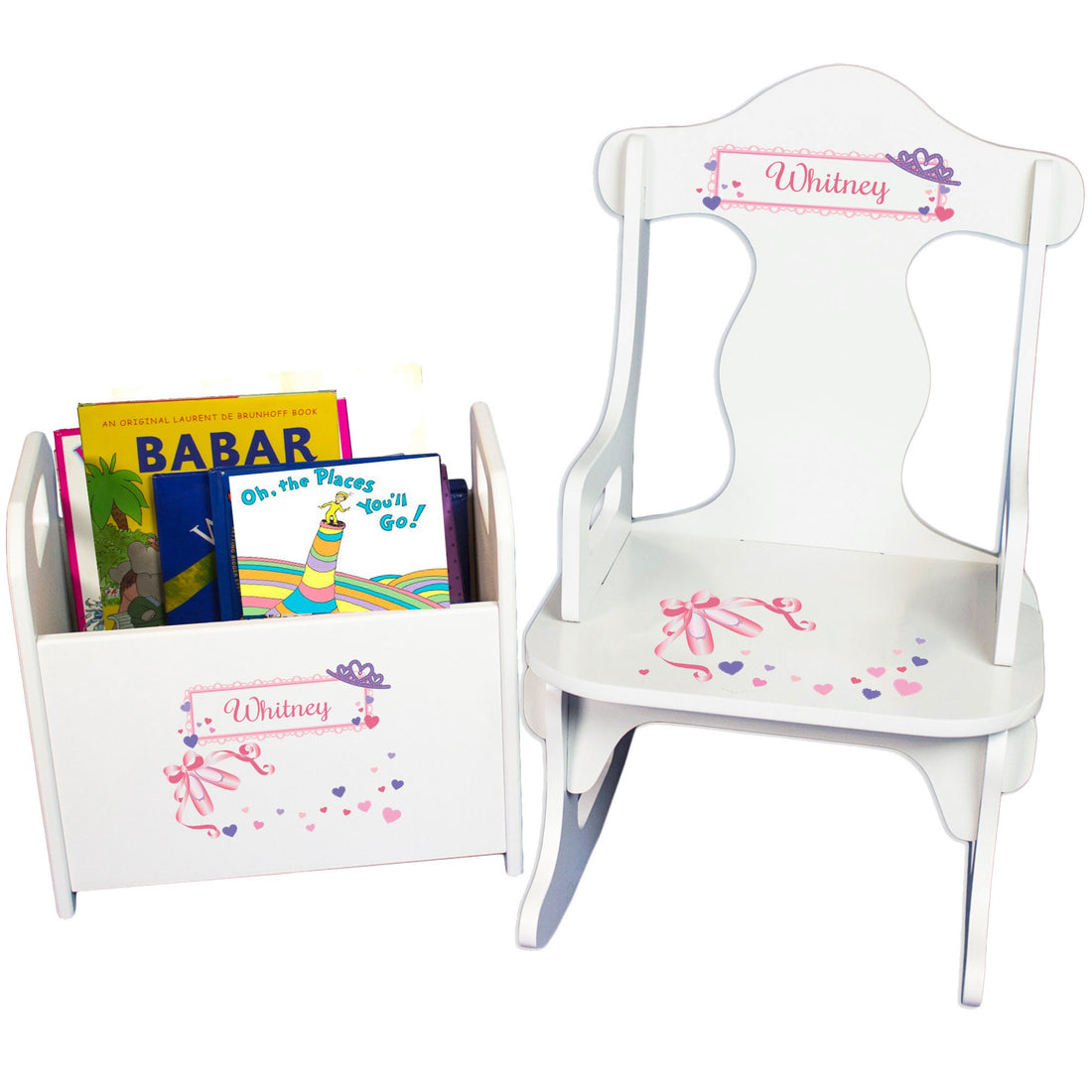 Personalized Ballet Princess Rock N Read - MyBambino.com