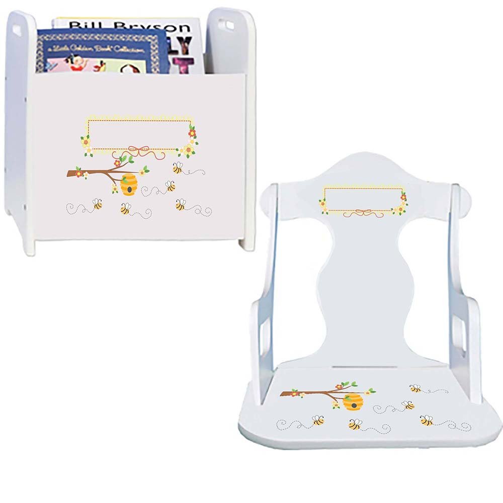 Personalized Honey Bee Rock N Read - MyBambino.com