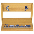 Personalized Transportation Natural Flip Stool - MyBambino.com