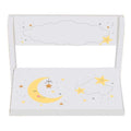 Personalized Celestial Moon White Growth Chart - MyBambino.com