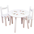 Children's Woodland Table Chair Set - pastel - MyBambino.com