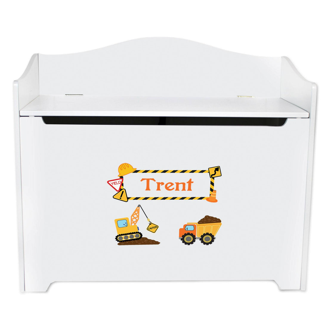White Toy Box Bench - Construction - MyBambino.com