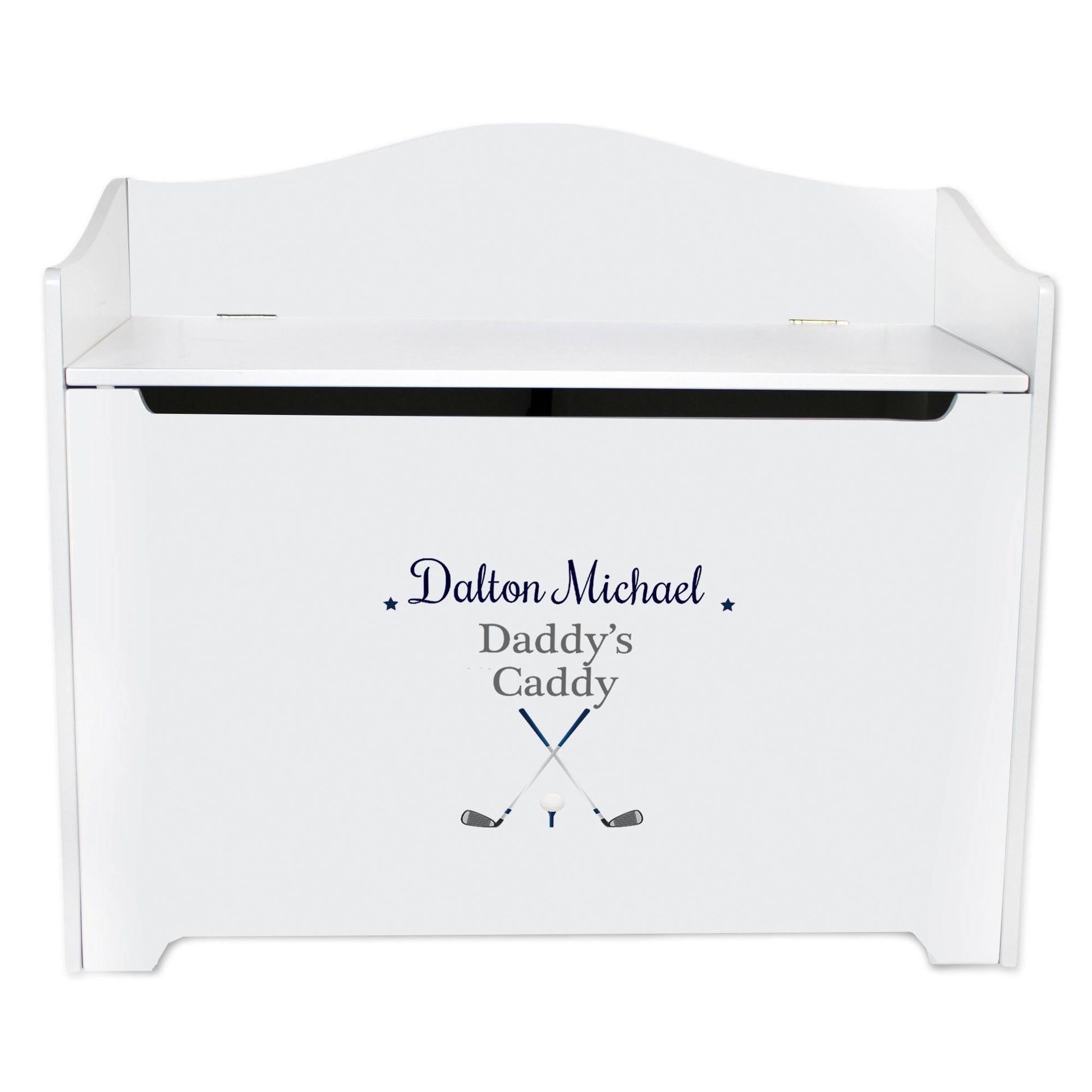 White Toy Box Bench - Golf - MyBambino.com