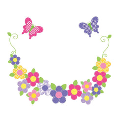 304a Butterfly Garland Bright