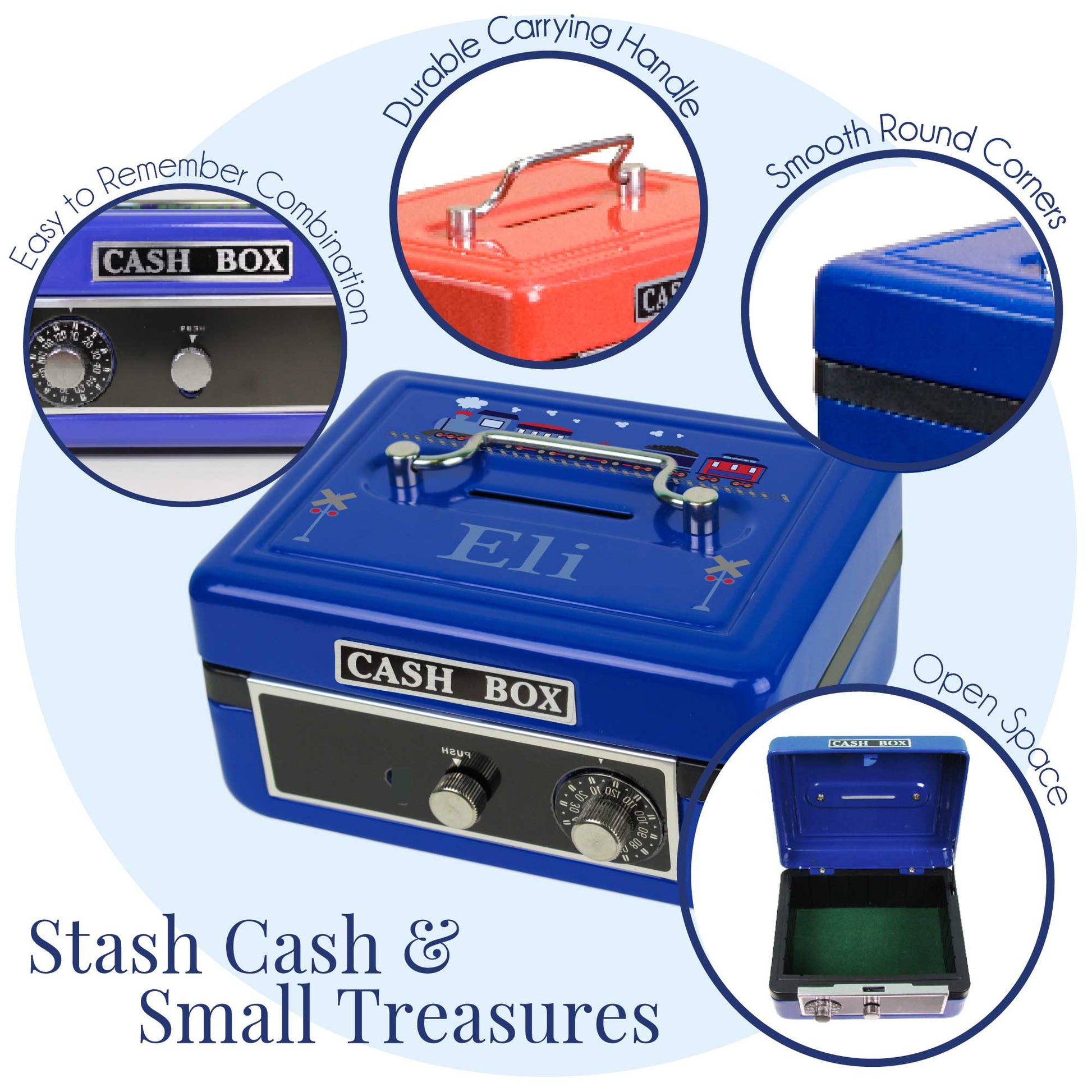 Blue Cash Box - Basketball - MyBambino.com