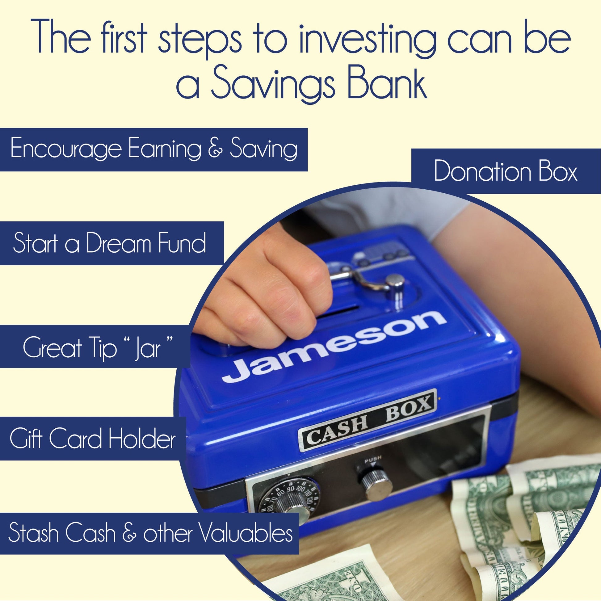 White Cash Box - Basketball - MyBambino.com