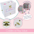 Personalized Deluxe Musical Ballerina Jewelry Box 2.0 - MyBambino.com