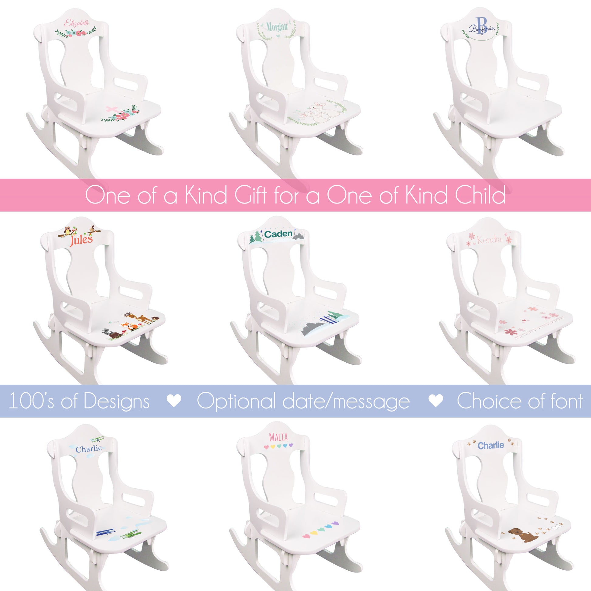 Personalized Child's Puzzle Rocker 2.0 - MyBambino.com