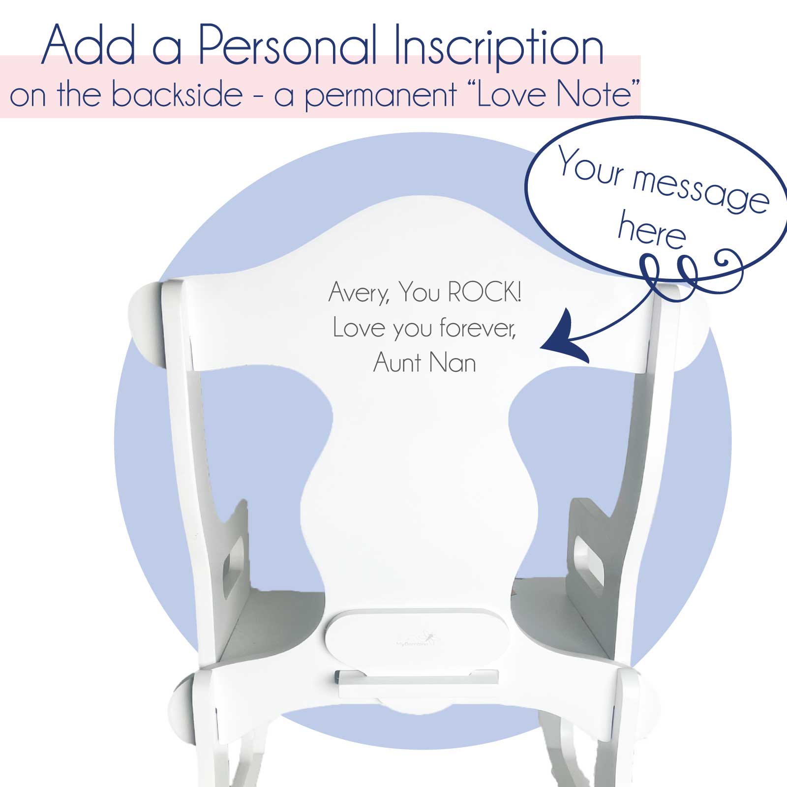 Personalized Child's Puzzle Rocker 2.0 - MyBambino.com