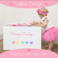 Personalized Open Top Toy Box 2.0 - MyBambino.com
